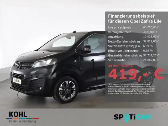 Photo 1 : Opel Zafira 2021 Diesel