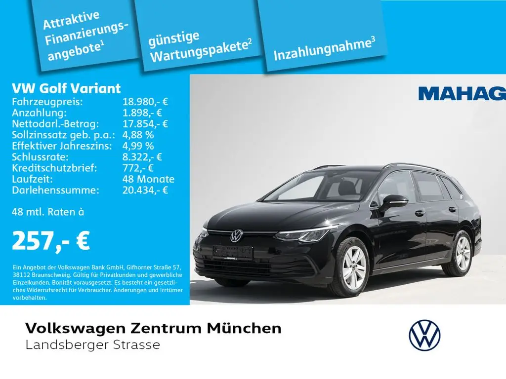 Photo 1 : Volkswagen Golf 2021 Diesel