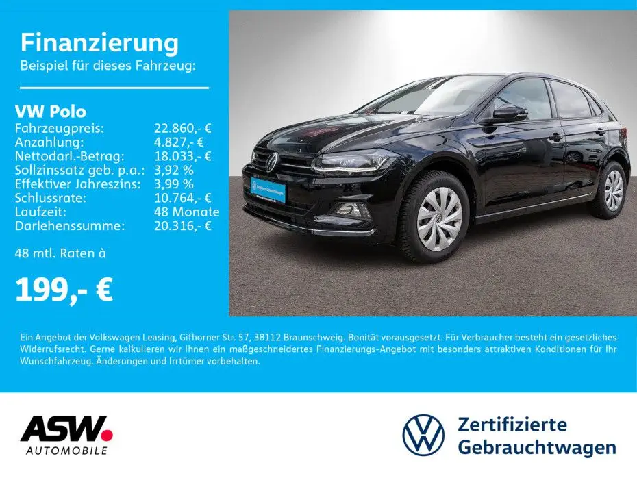 Photo 1 : Volkswagen Polo 2021 Essence