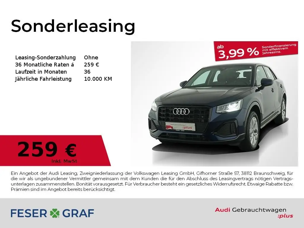 Photo 1 : Audi Q2 2023 Diesel