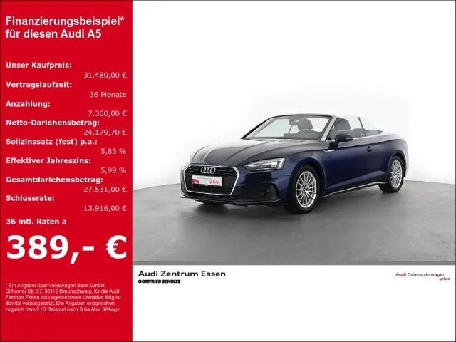 Photo 1 : Audi A5 2021 Essence