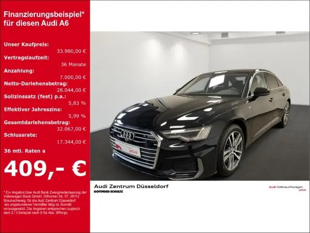 Photo 1 : Audi A6 2020 Hybride