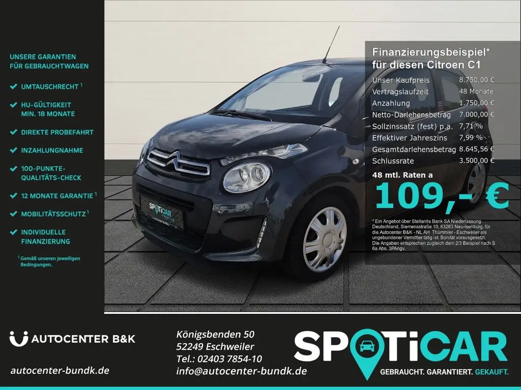 Photo 1 : Citroen C1 2016 Essence