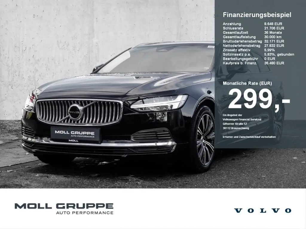 Photo 1 : Volvo V90 2021 Hybrid