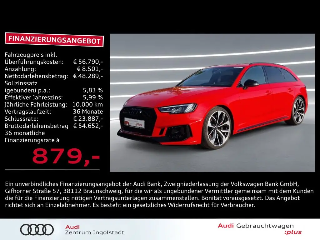 Photo 1 : Audi Rs4 2019 Essence