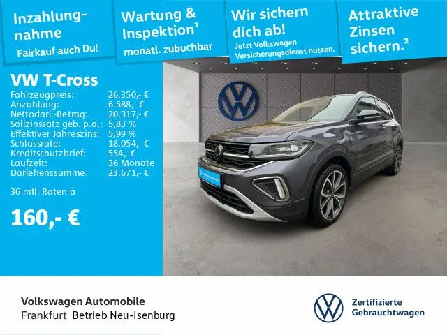 Photo 1 : Volkswagen T-cross 2024 Essence