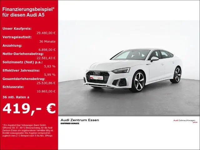 Photo 1 : Audi A5 2021 Petrol