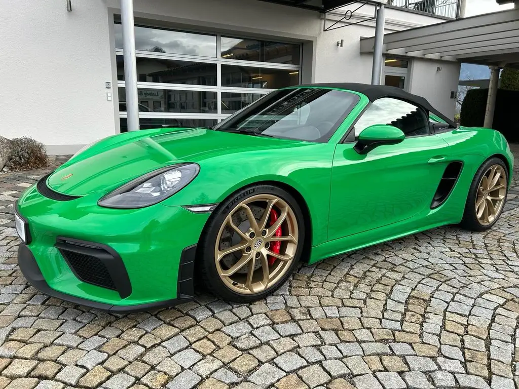 Photo 1 : Porsche Boxster 2022 Petrol