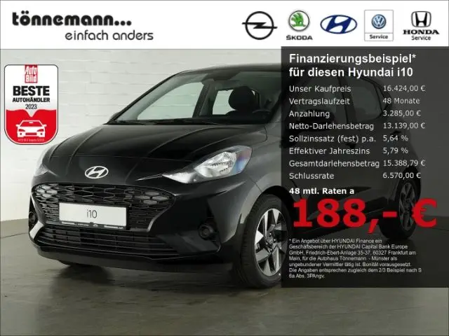 Photo 1 : Hyundai I10 2024 Essence