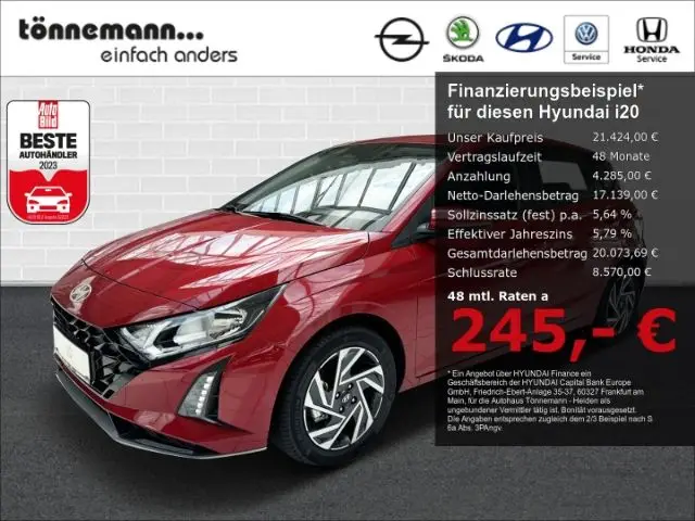 Photo 1 : Hyundai I20 2024 Petrol