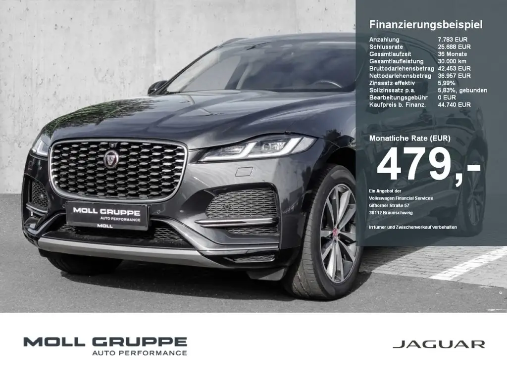 Photo 1 : Jaguar F-pace 2021 Hybride