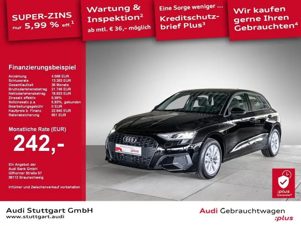 Photo 1 : Audi A3 2021 Hybrid