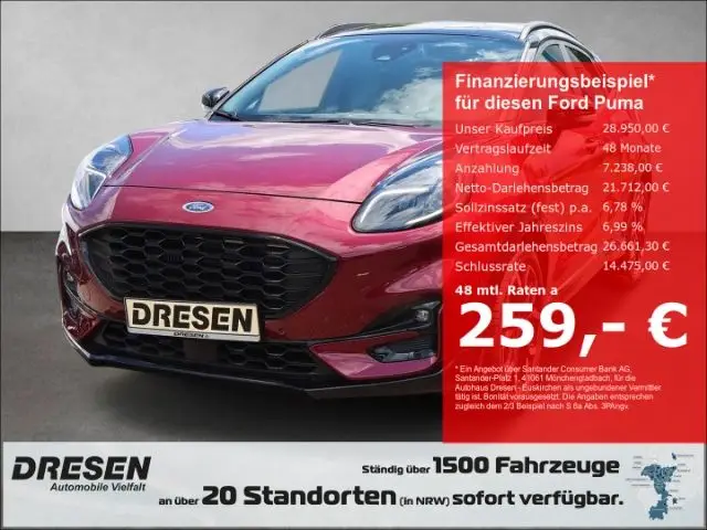 Photo 1 : Ford Puma 2024 Essence