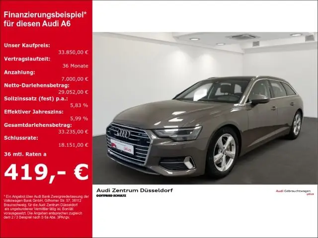 Photo 1 : Audi A6 2019 Diesel