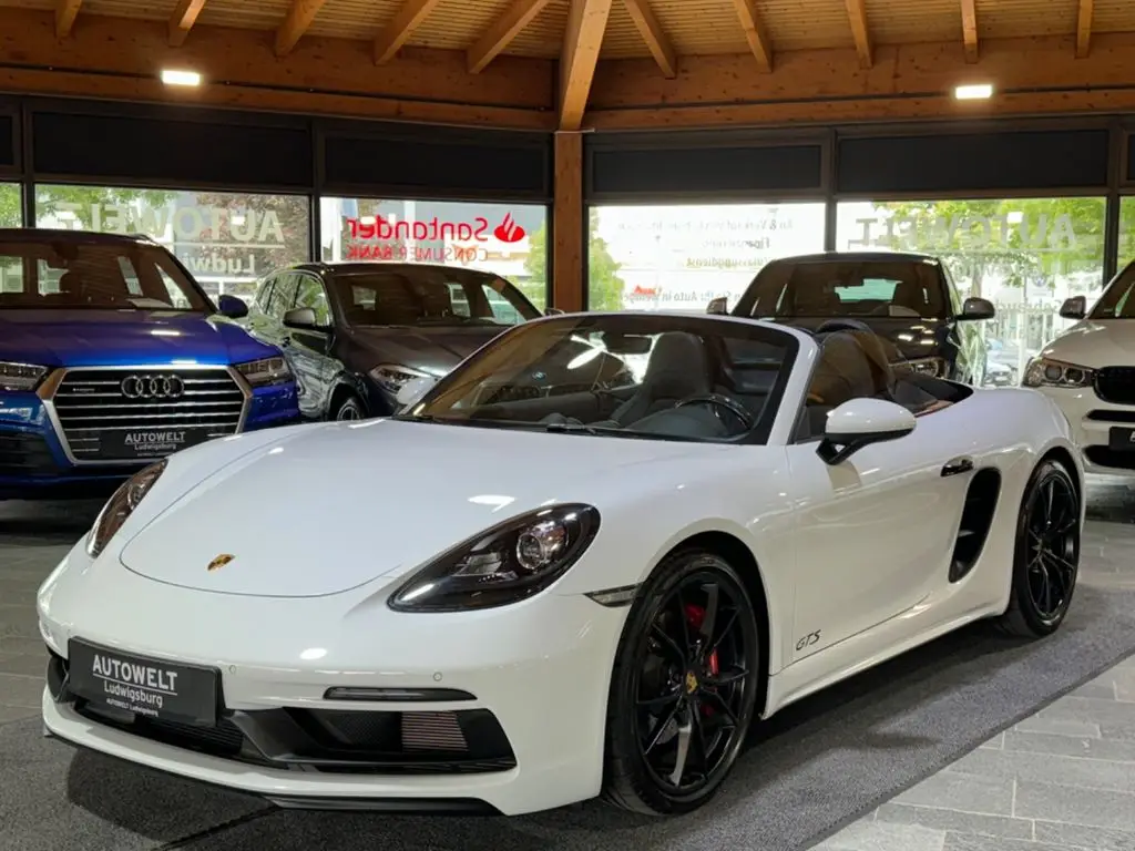 Photo 1 : Porsche Boxster 2018 Petrol