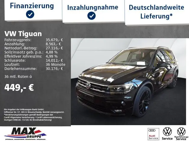 Photo 1 : Volkswagen Tiguan 2020 Diesel