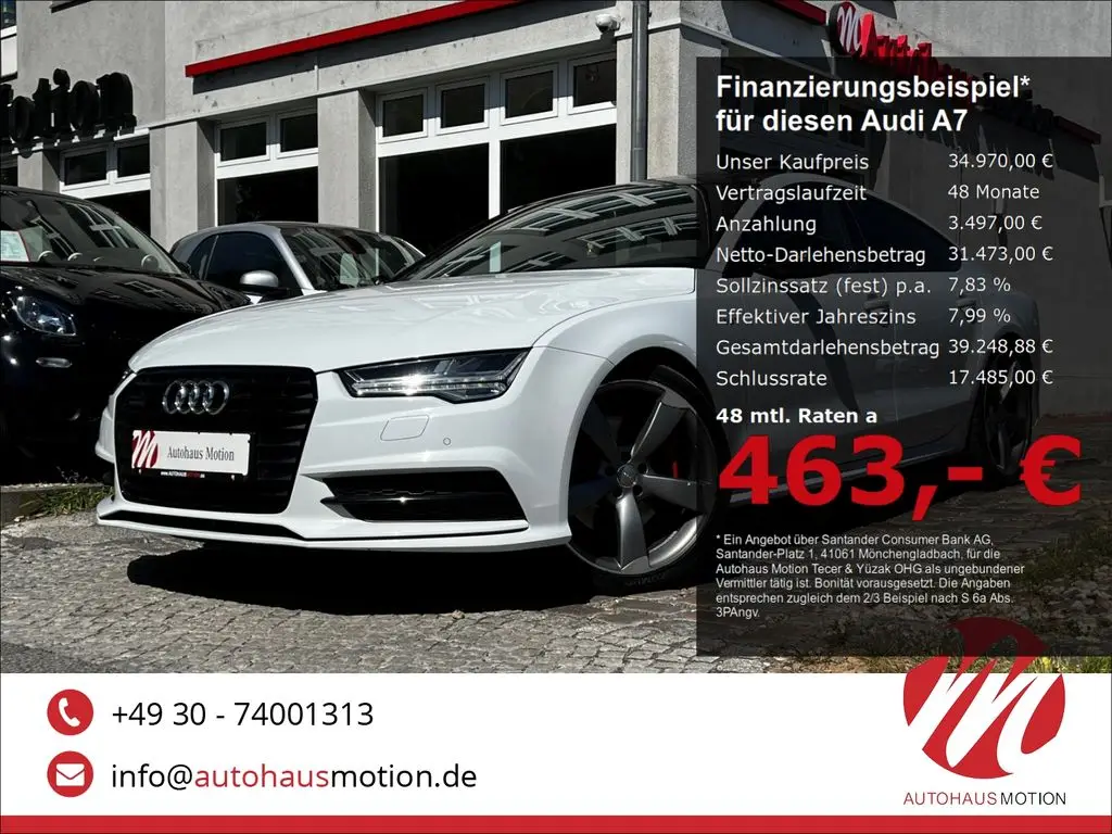 Photo 1 : Audi A7 2016 Diesel