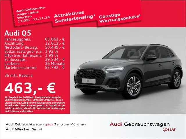 Photo 1 : Audi Q5 2023 Hybride