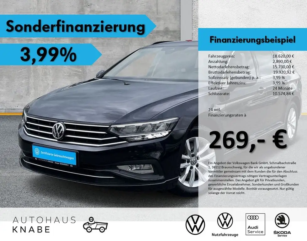 Photo 1 : Volkswagen Passat 2019 Petrol