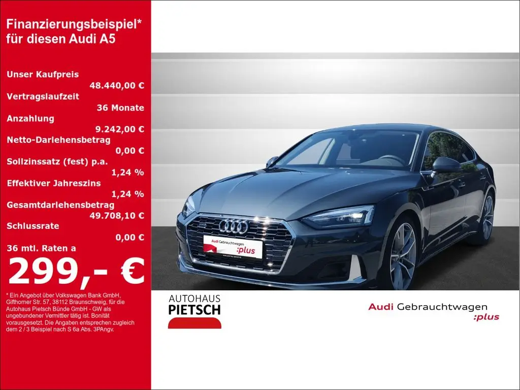 Photo 1 : Audi A5 2023 Petrol