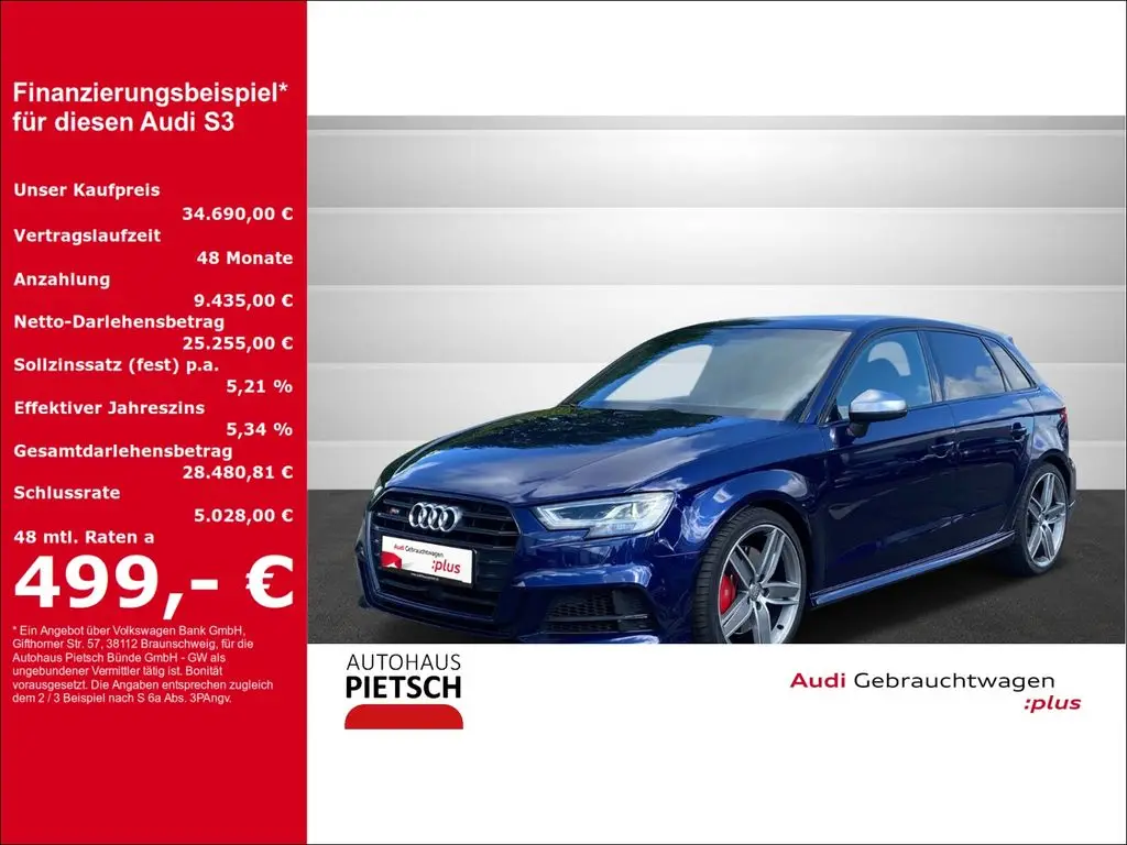 Photo 1 : Audi S3 2019 Petrol