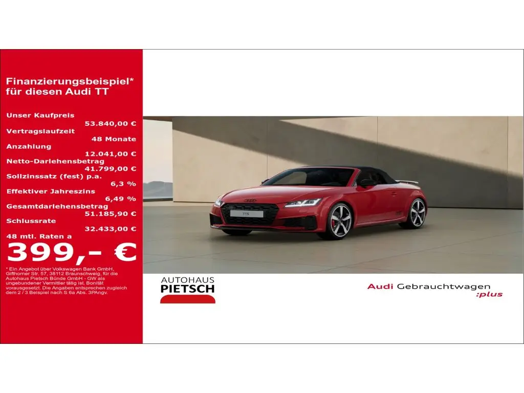 Photo 1 : Audi Tt 2023 Essence