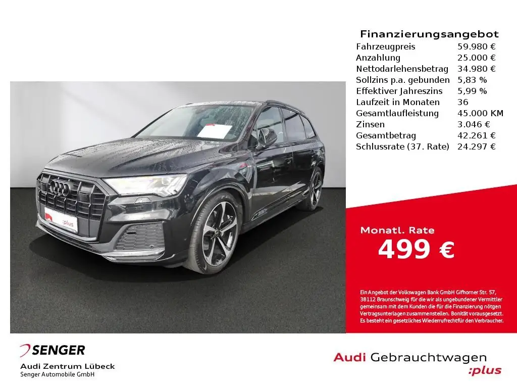 Photo 1 : Audi Q7 2022 Diesel