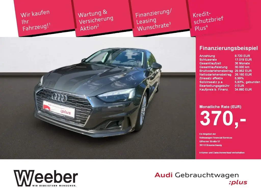 Photo 1 : Audi A5 2021 Diesel