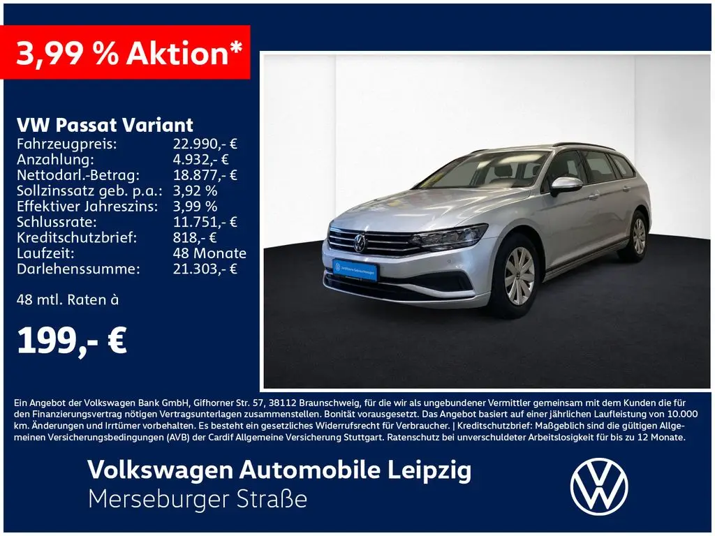 Photo 1 : Volkswagen Passat 2022 Diesel