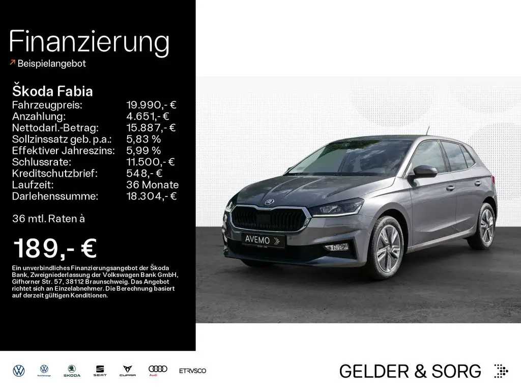 Photo 1 : Skoda Fabia 2022 Essence