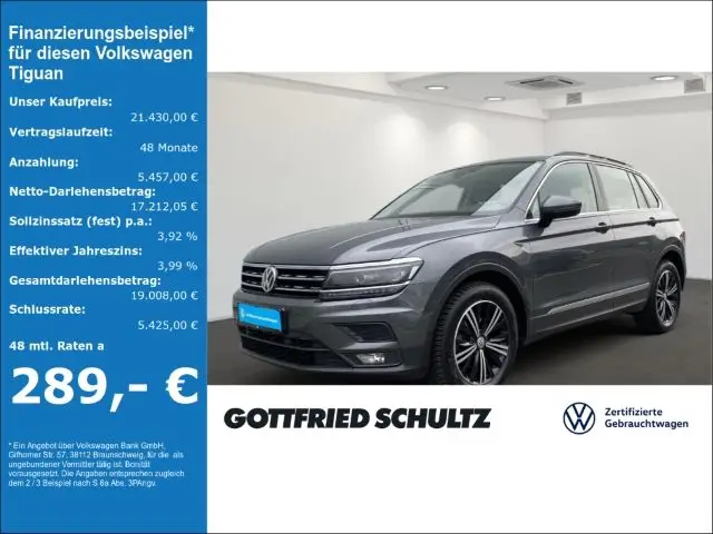 Photo 1 : Volkswagen Tiguan 2019 Essence