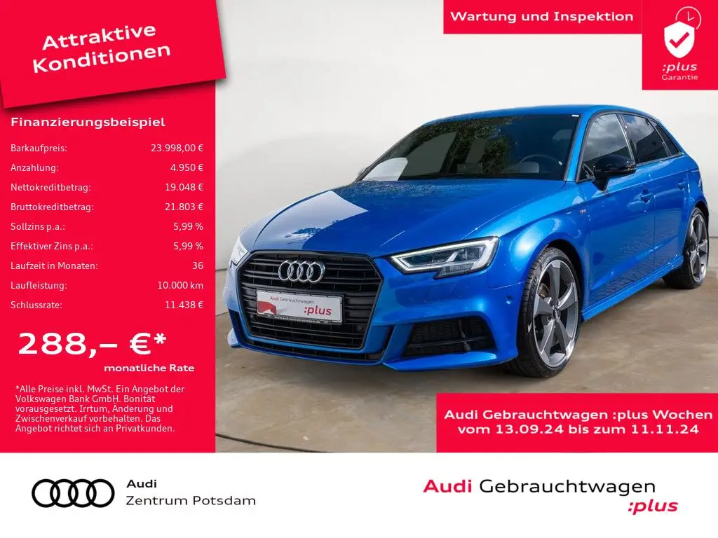 Photo 1 : Audi A3 2020 Petrol