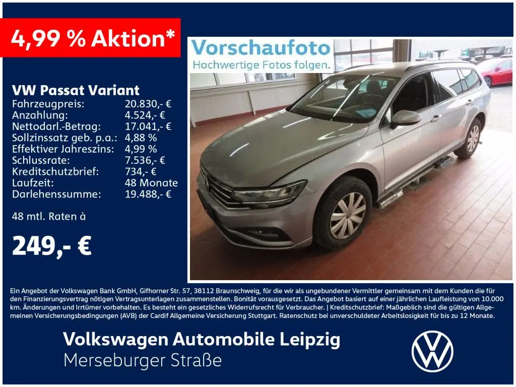 Photo 1 : Volkswagen Passat 2021 Diesel