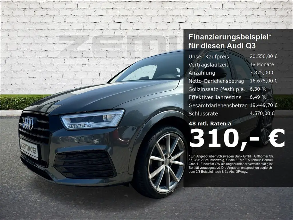 Photo 1 : Audi Q3 2015 Diesel