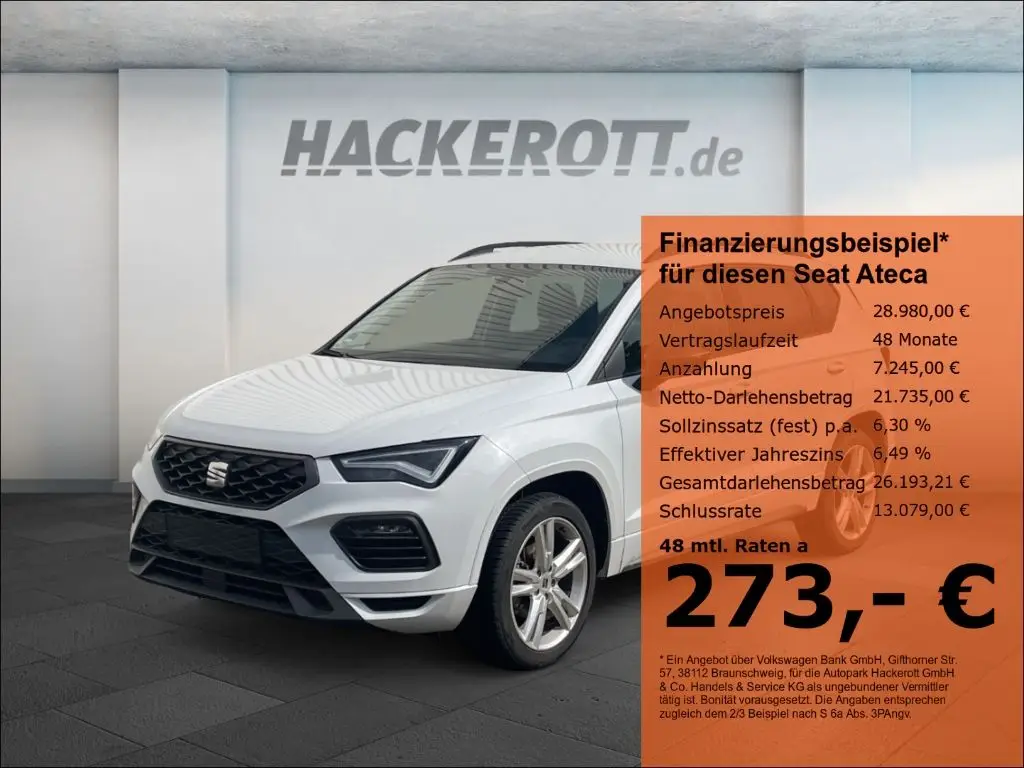 Photo 1 : Seat Ateca 2022 Petrol