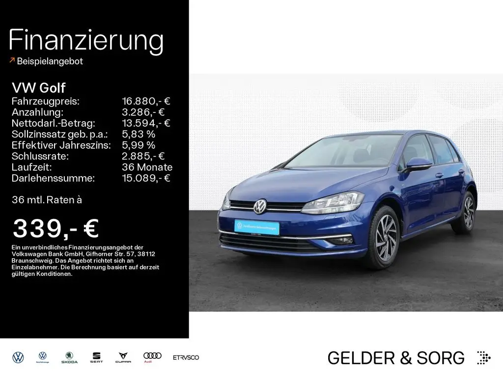 Photo 1 : Volkswagen Golf 2018 Essence