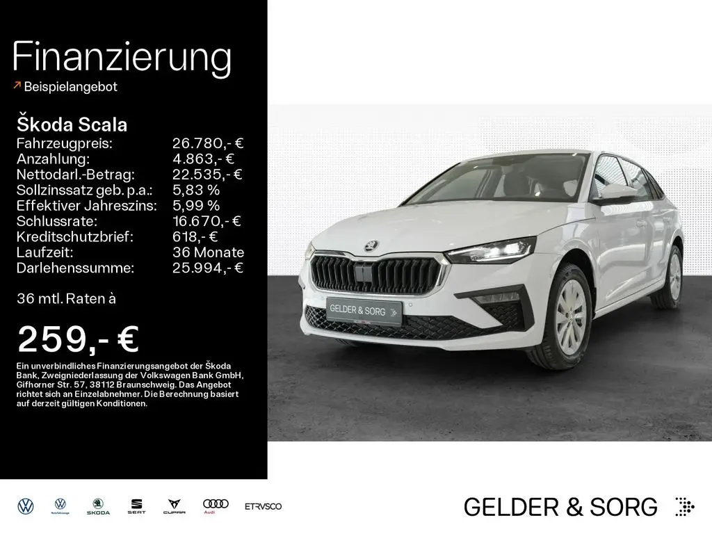 Photo 1 : Skoda Scala 2024 Petrol