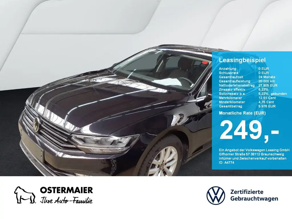 Photo 1 : Volkswagen Passat 2023 Essence