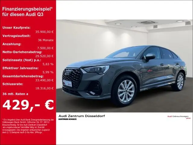 Photo 1 : Audi Q3 2021 Hybrid