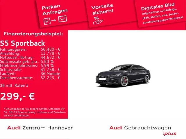 Photo 1 : Audi S5 2021 Diesel