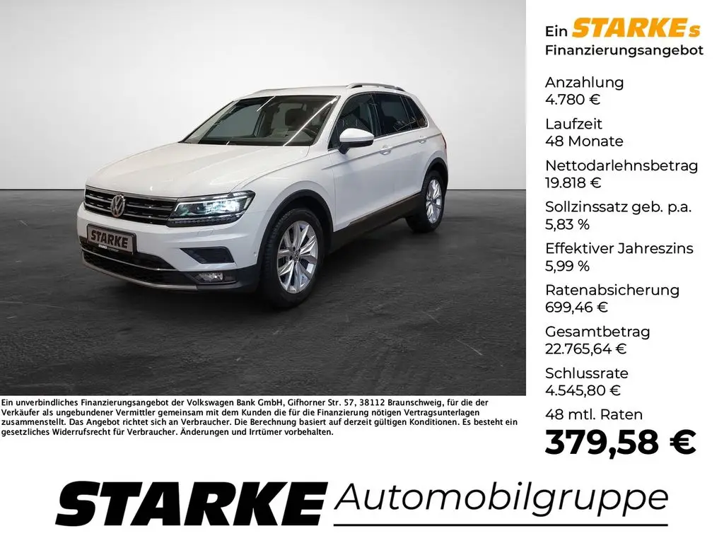 Photo 1 : Volkswagen Tiguan 2019 Diesel