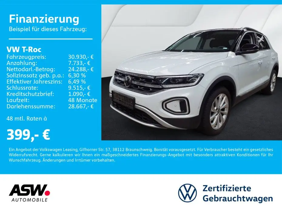 Photo 1 : Volkswagen T-roc 2024 Petrol