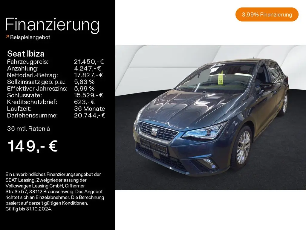 Photo 1 : Seat Ibiza 2024 Essence