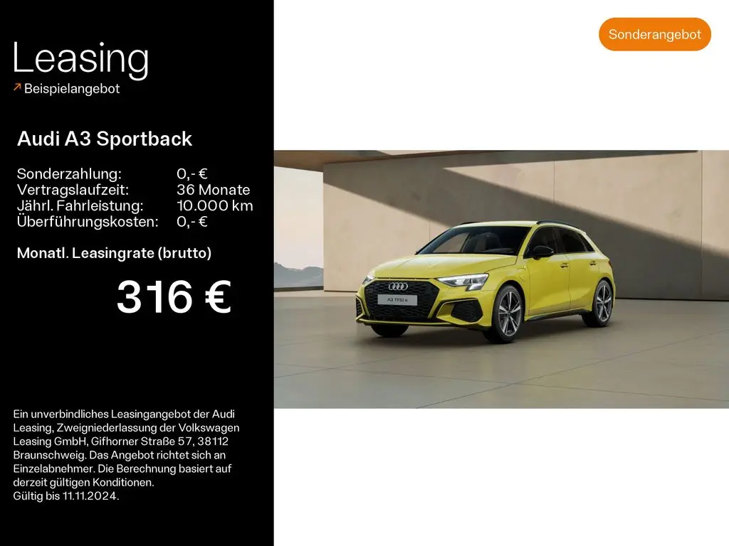 Photo 1 : Audi A3 2024 Hybride