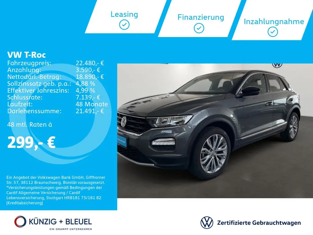 Photo 1 : Volkswagen T-roc 2020 Petrol