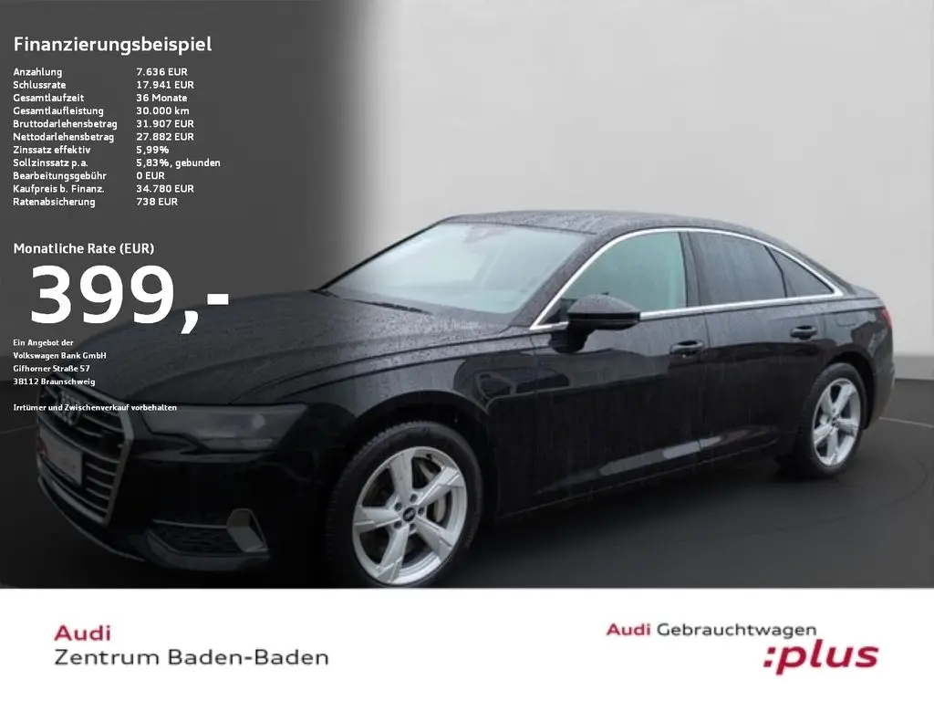 Photo 1 : Audi A6 2021 Hybride