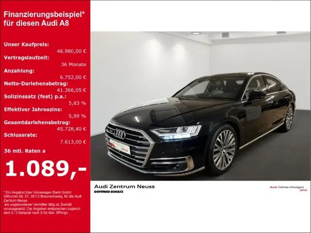 Photo 1 : Audi A8 2018 Diesel