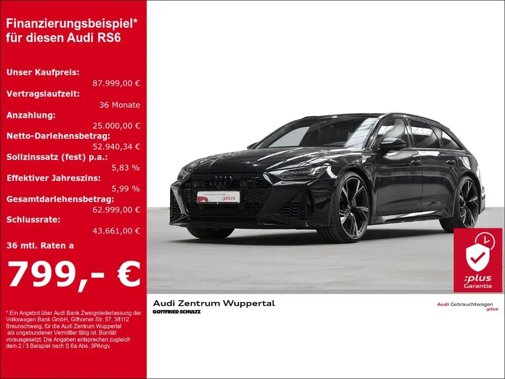 Photo 1 : Audi Rs6 2020 Petrol