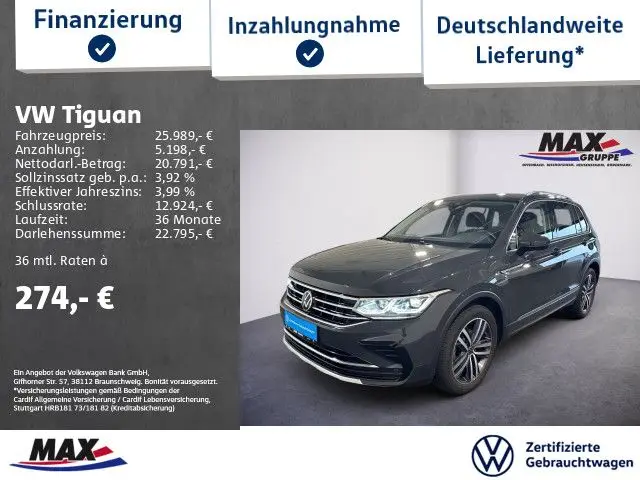 Photo 1 : Volkswagen Tiguan 2021 Petrol