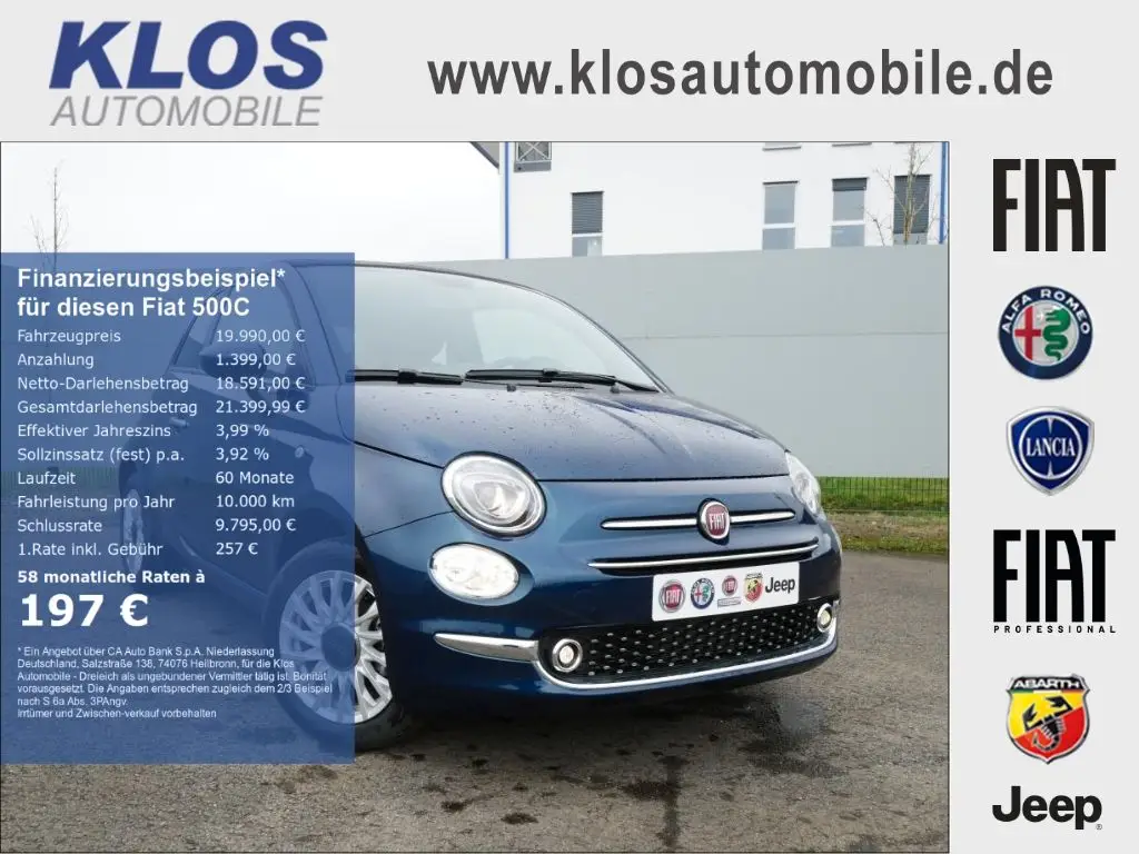 Photo 1 : Fiat 500c 2024 Essence